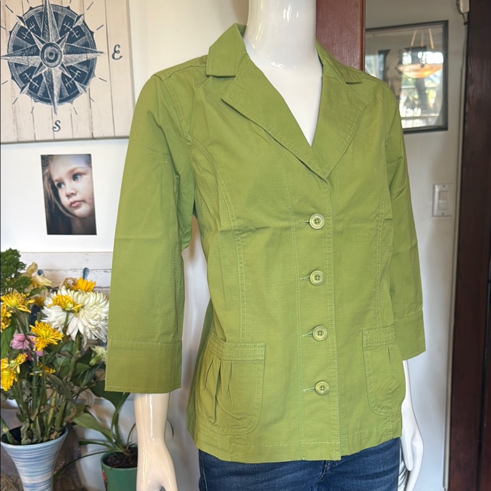 NWT northern reflections size small Women's Green Blazer Jacket